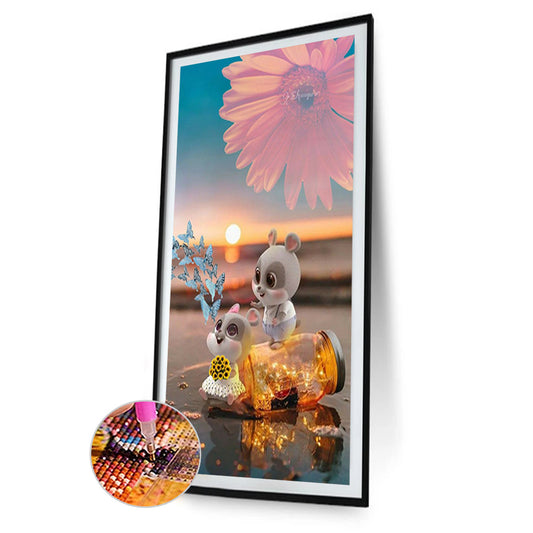 The Flowers - Full Round Drill Diamond Painting 40*70CM