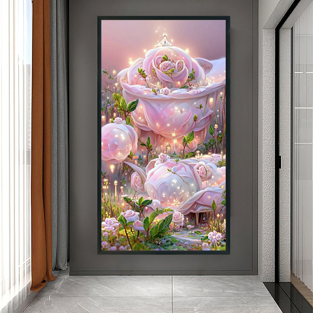 The Flowers - Full Round Drill Diamond Painting 40*70CM