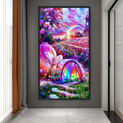 The Flowers - Full Round Drill Diamond Painting 40*70CM