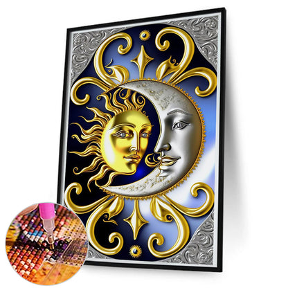 Sun Moon Supreme - Full Round Drill Diamond Painting 50*80CM