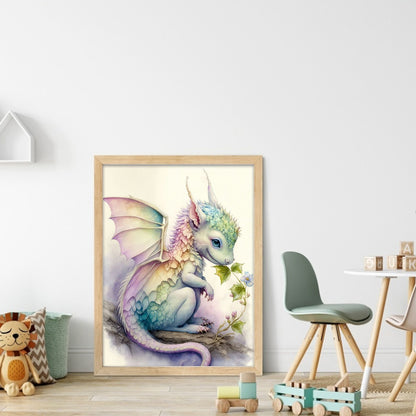 Pterosaur - 11CT Stamped Cross Stitch 40*56CM