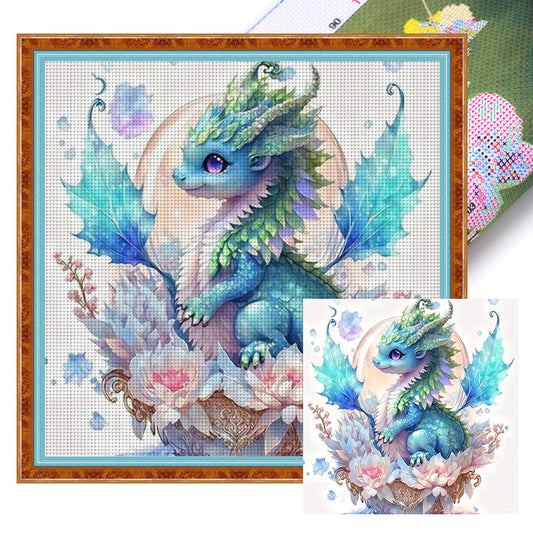 Pterosaur - 11CT Stamped Cross Stitch 50*50CM