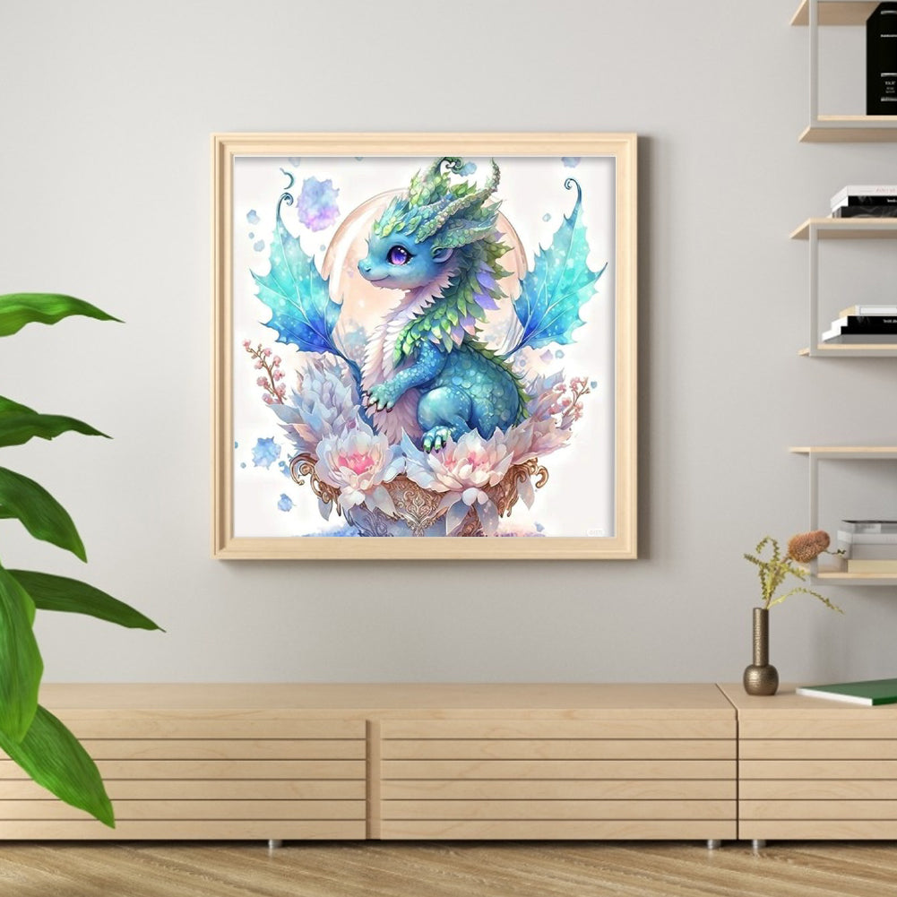 Pterosaur - 11CT Stamped Cross Stitch 50*50CM