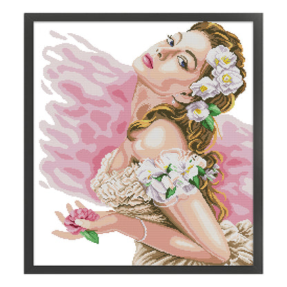 La Traviata - 16CT Stamped Cross Stitch 39*46CM(Joy Sunday)