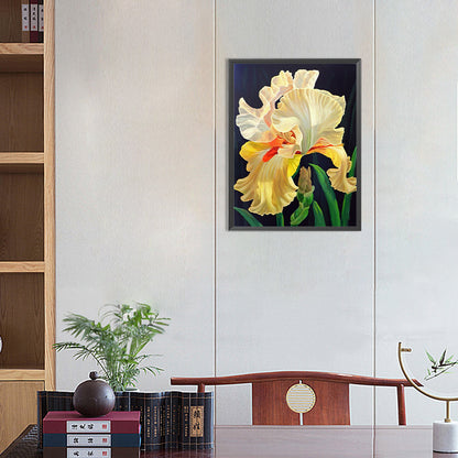 Iris - Full Round Drill Diamond Painting 30*40CM