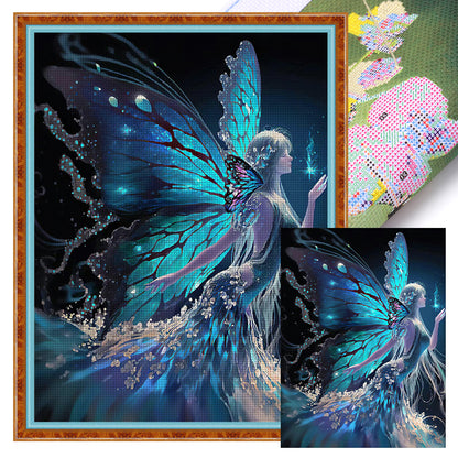 Butterfly Fairy - 11CT Stamped Cross Stitch 40*53CM