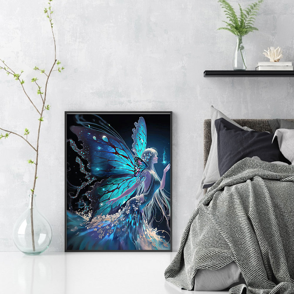 Butterfly Fairy - 11CT Stamped Cross Stitch 40*53CM