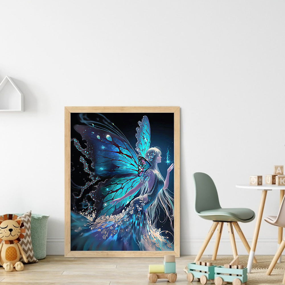 Butterfly Fairy - 11CT Stamped Cross Stitch 40*53CM