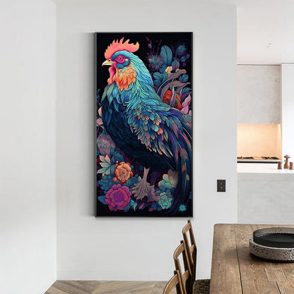 Rooster Independence - Full Round Drill Diamond Painting 40*70CM