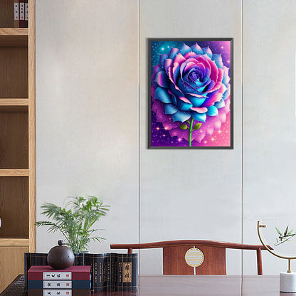 Glitter Rose - Full Round Drill Diamond Painting 30*40CM