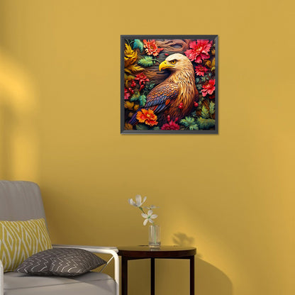 Eagle - Full Round Drill Diamond Painting 30*30CM