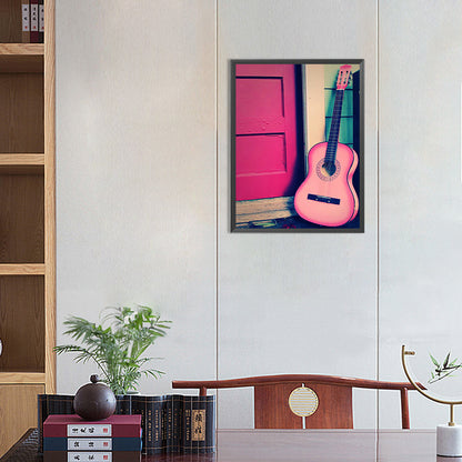 Guitar - Full Round Drill Diamond Painting 30*40CM