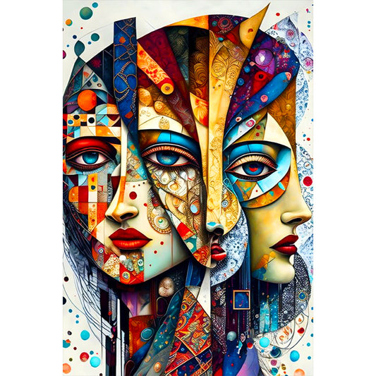 Misplaced Paintings - Full Round Drill Diamond Painting 40*60CM