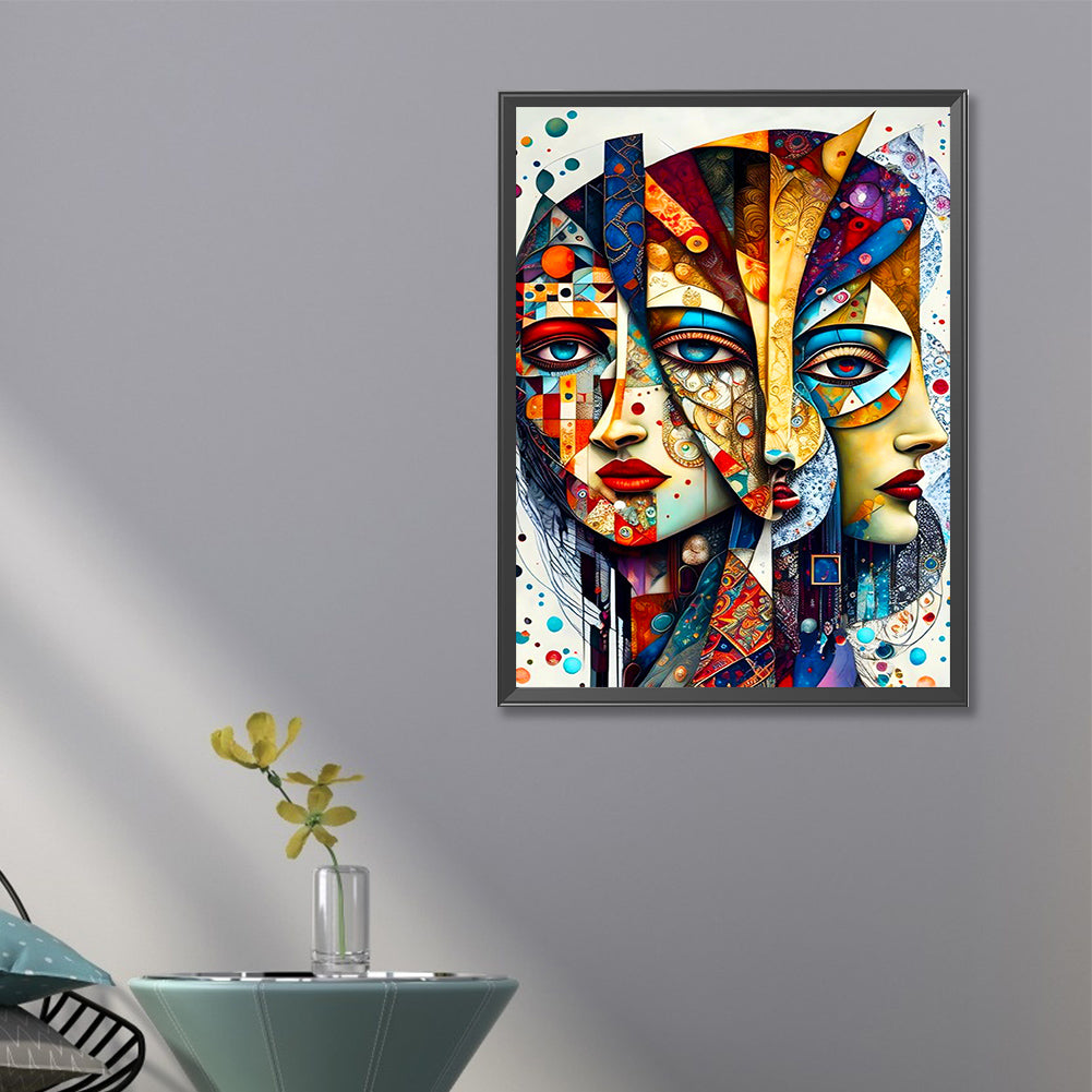 Misplaced Paintings - Full Round Drill Diamond Painting 40*60CM