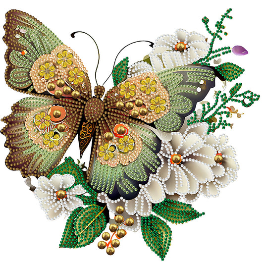 Butterfly - Special Shaped Drill Diamond Painting 30*30CM