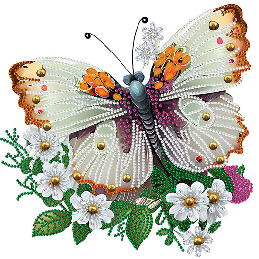 Butterfly - Special Shaped Drill Diamond Painting 30*30CM