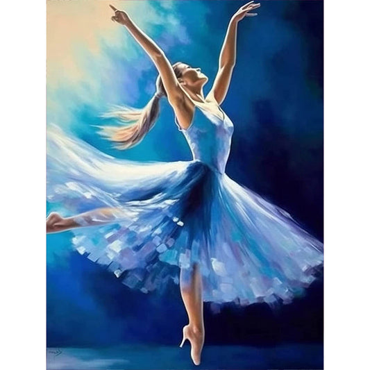 Ballerina Girl - Full Round Drill Diamond Painting 30*40CM