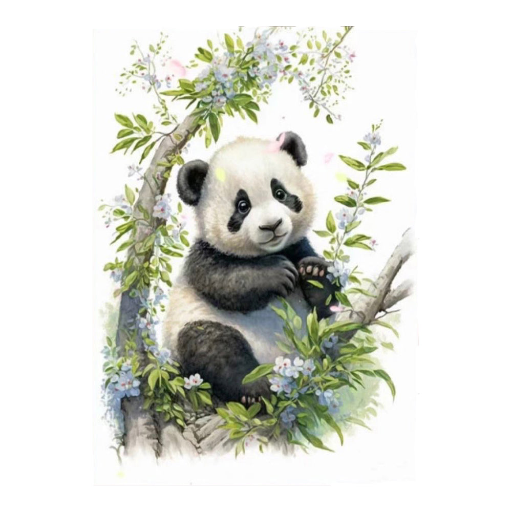 Panda - 11CT Stamped Cross Stitch 40*55CM