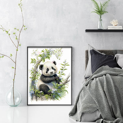 Panda - 11CT Stamped Cross Stitch 40*55CM