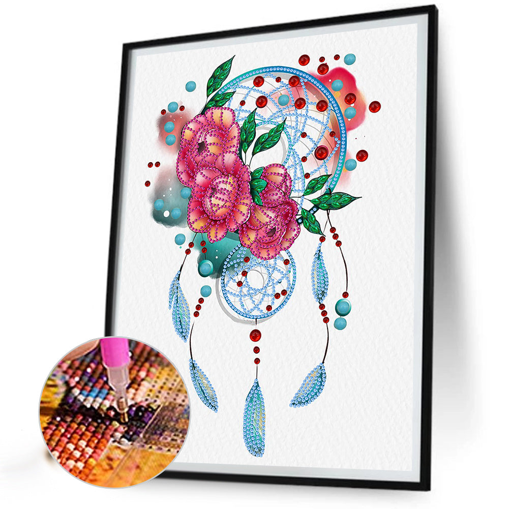 Dreamcatcher - Special Shaped Drill Diamond Painting 30*40CM