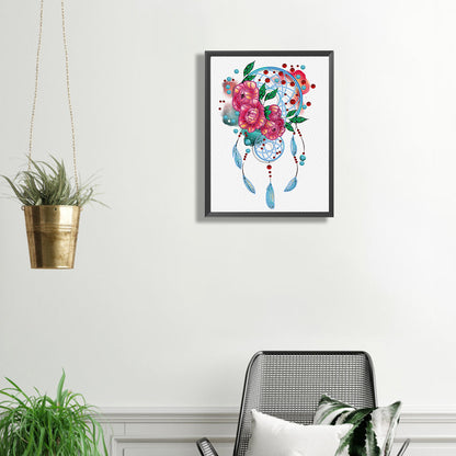 Dreamcatcher - Special Shaped Drill Diamond Painting 30*40CM