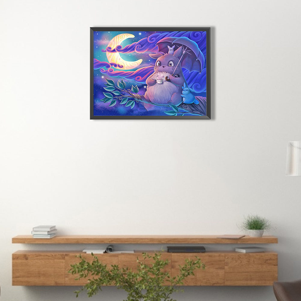 Chinchilla - Full Round Drill Diamond Painting 40*30CM