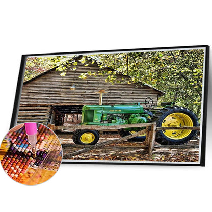 Country Tractor - Full Round Drill Diamond Painting 40*30CM