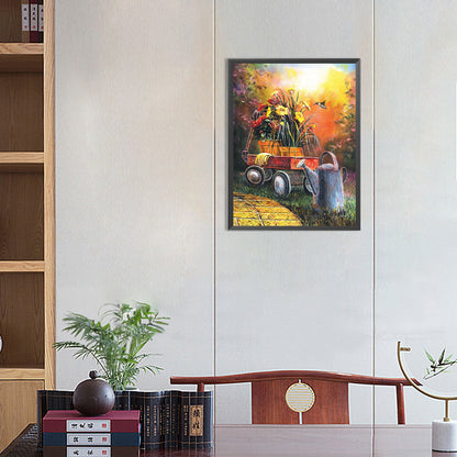 Gardening Bouquet - Full Round Drill Diamond Painting 30*40CM