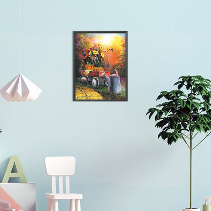 Gardening Bouquet - Full Round Drill Diamond Painting 30*40CM