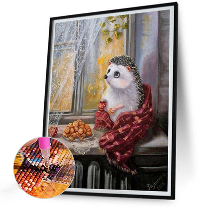 Steal A Little Squirrel - Full Round Drill Diamond Painting 30*40CM