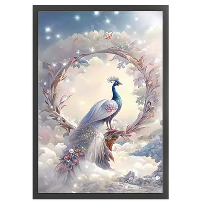 Peacock - 11CT Stamped Cross Stitch 40*57CM