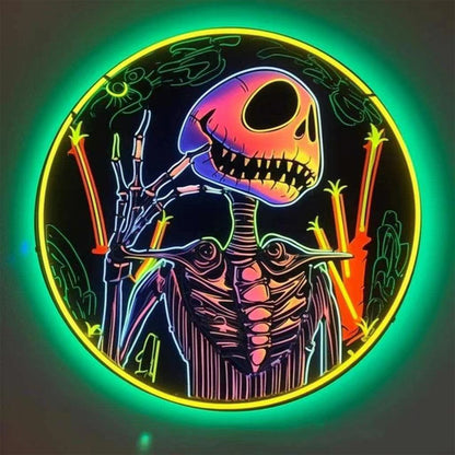 Weird Town Nights - Full Round Drill Diamond Painting 30*30CM