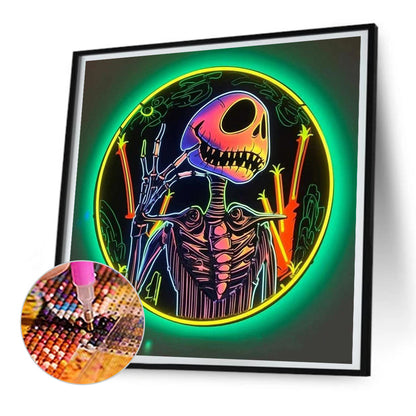 Weird Town Nights - Full Round Drill Diamond Painting 30*30CM