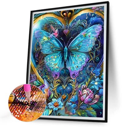 Pansies - Full Round Drill Diamond Painting 30*40CM