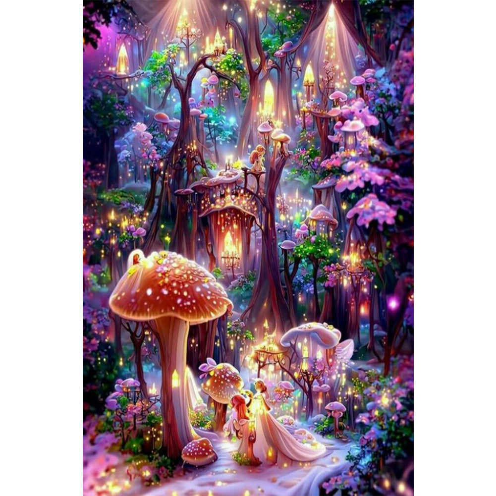 Colorful Flowers - Full Round Drill Diamond Painting 20*30CM