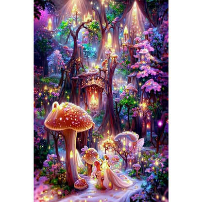 Colorful Flowers - Full Round Drill Diamond Painting 20*30CM