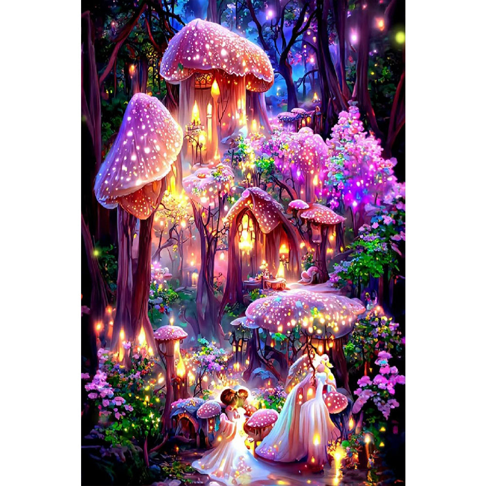 Colorful Flowers - Full Round Drill Diamond Painting 20*30CM