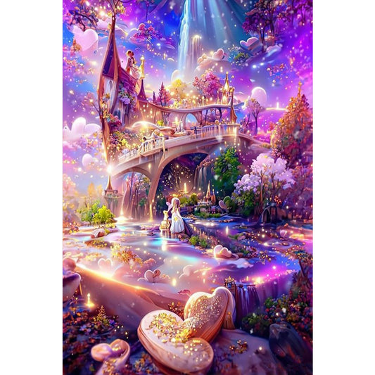 Colorful Flowers - Full Round Drill Diamond Painting 20*30CM