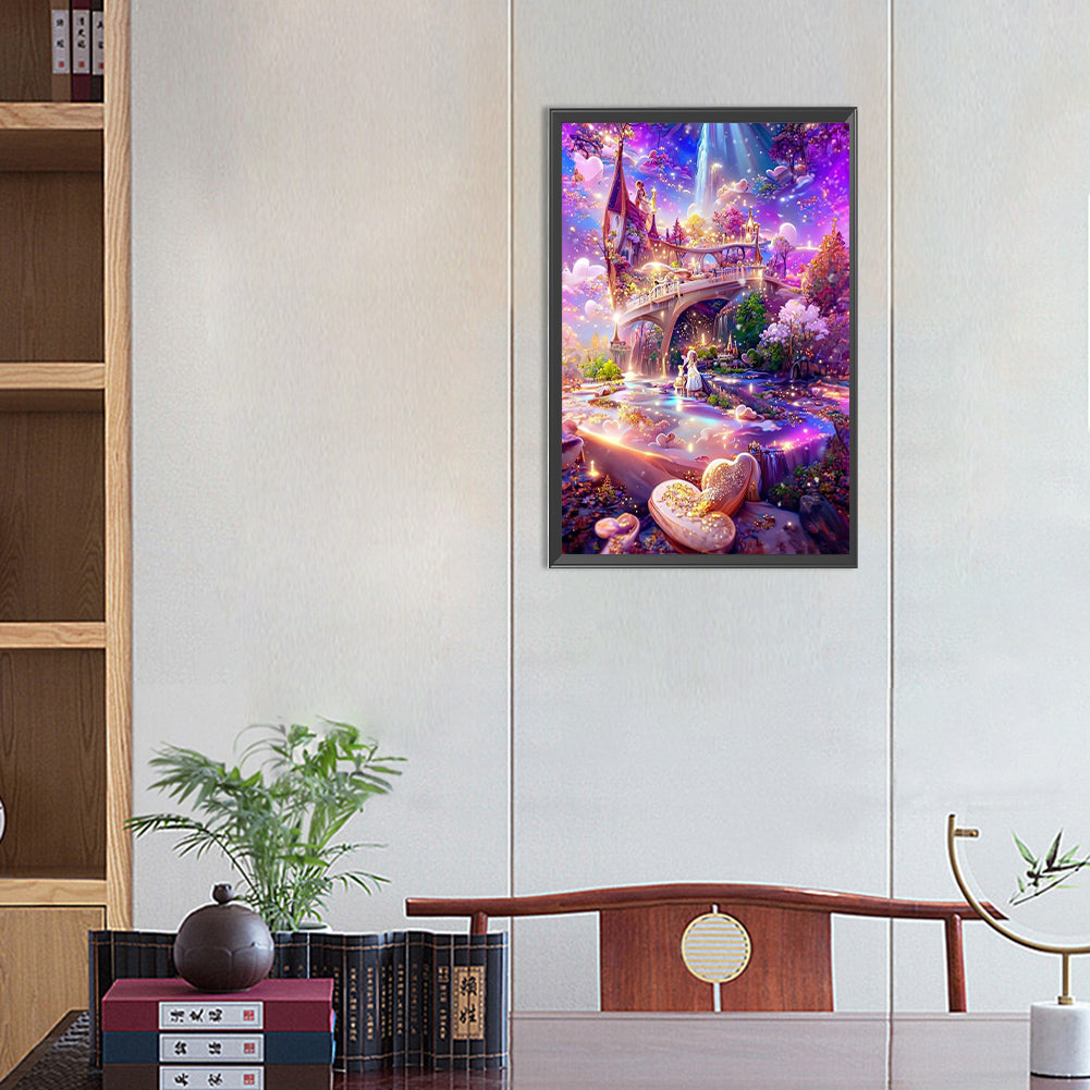 Colorful Flowers - Full Round Drill Diamond Painting 20*30CM