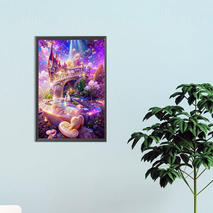 Colorful Flowers - Full Round Drill Diamond Painting 20*30CM