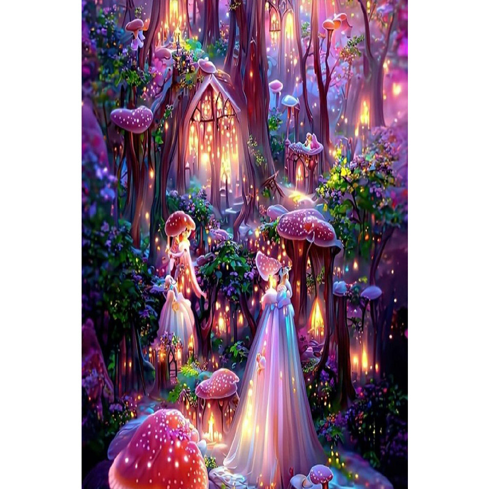 Colorful Flowers - Full Round Drill Diamond Painting 20*30CM