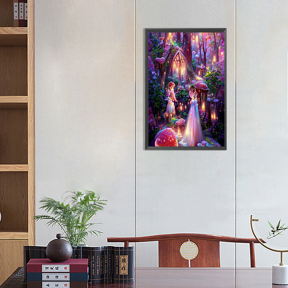 Colorful Flowers - Full Round Drill Diamond Painting 20*30CM