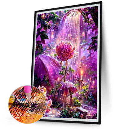 Colorful Flowers - Full Round Drill Diamond Painting 20*30CM