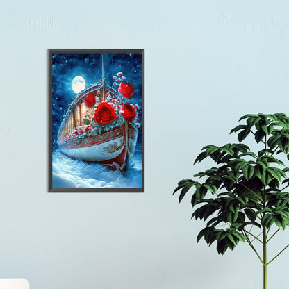 Colorful Flowers - Full Round Drill Diamond Painting 20*30CM