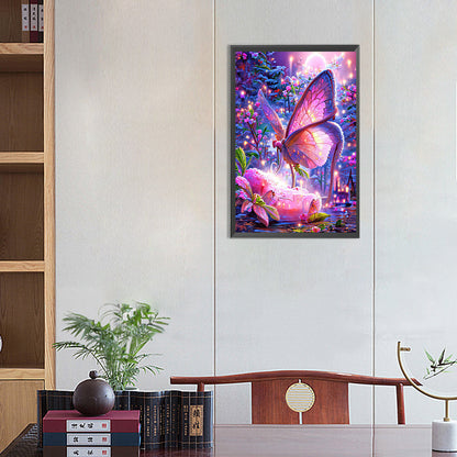 Colorful Flowers - Full Round Drill Diamond Painting 20*30CM