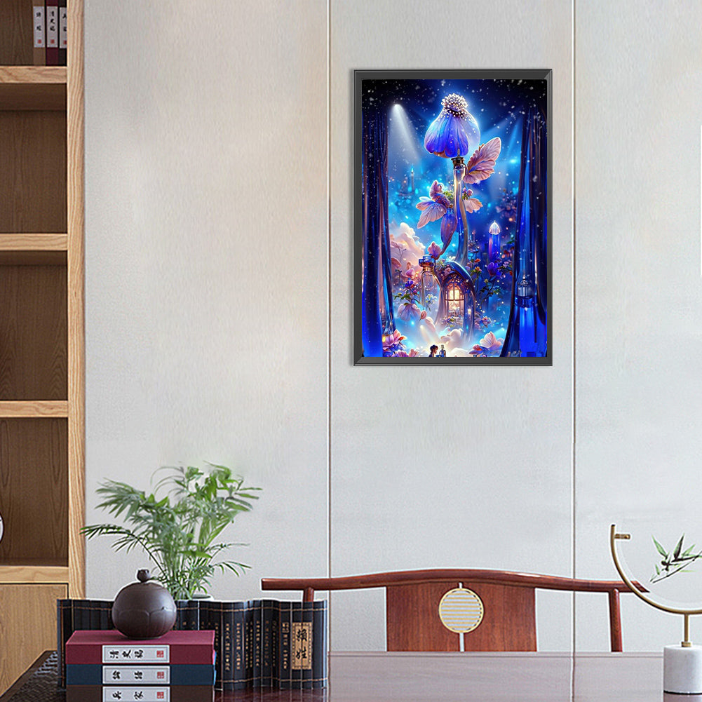 Colorful Flowers - Full Round Drill Diamond Painting 20*30CM