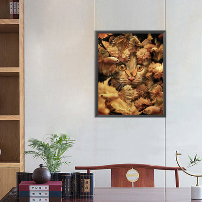 Goldfish Cat - Full Square Drill Diamond Painting 40*50CM