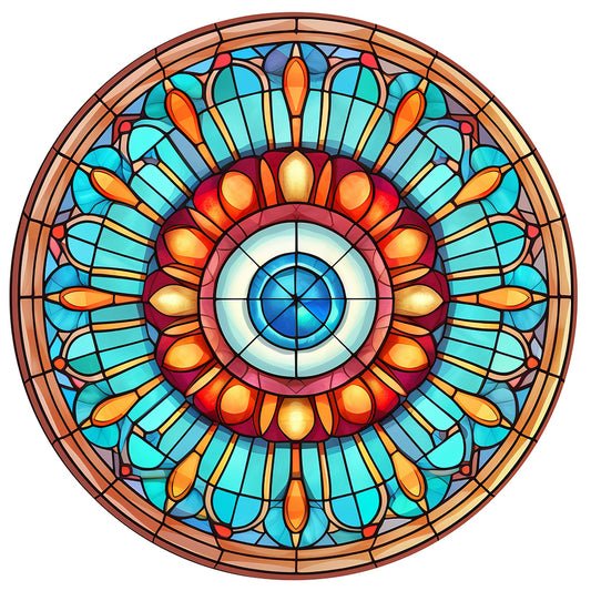 Eyeball Mandala - Full Round Drill Diamond Painting 30*30CM
