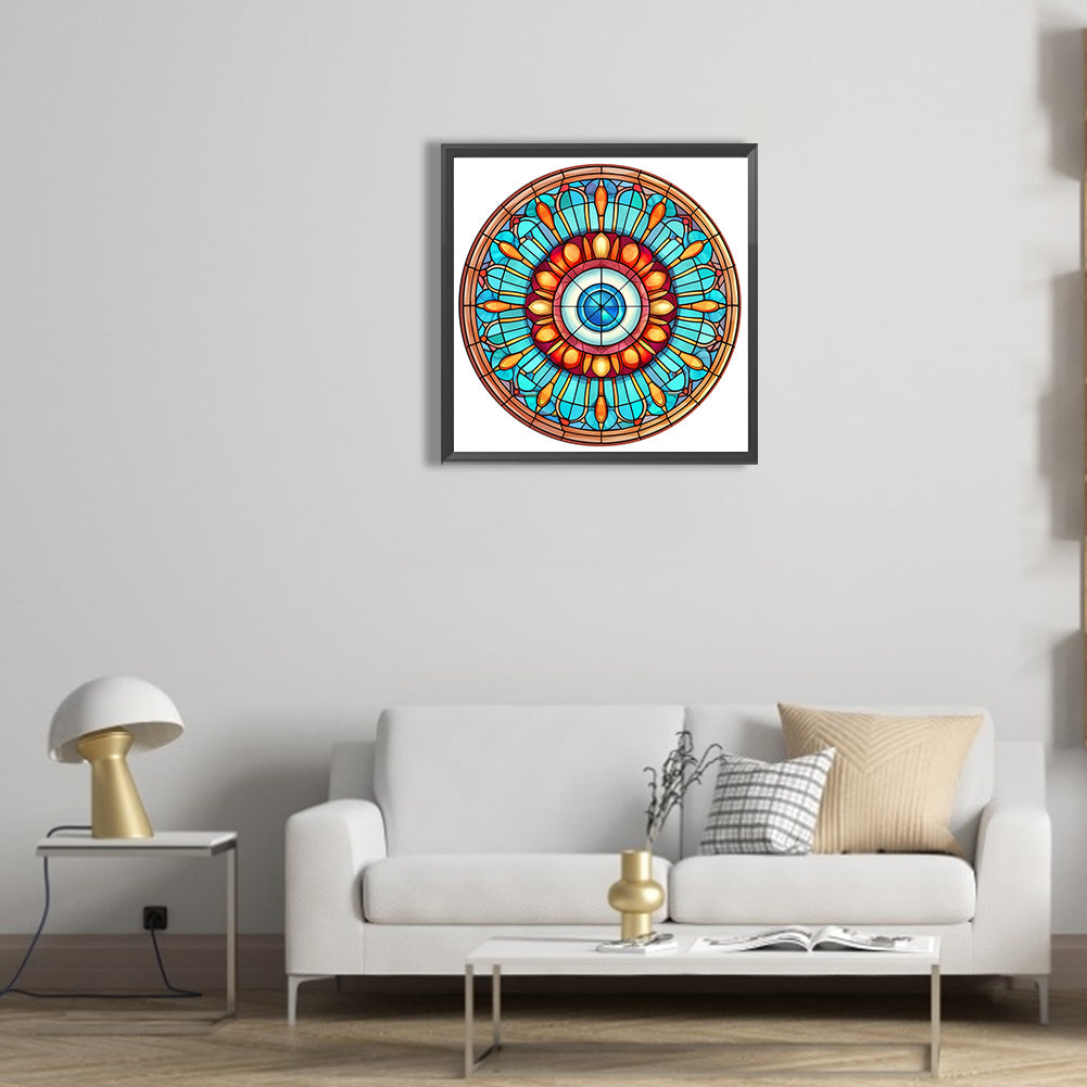 Eyeball Mandala - Full Round Drill Diamond Painting 30*30CM