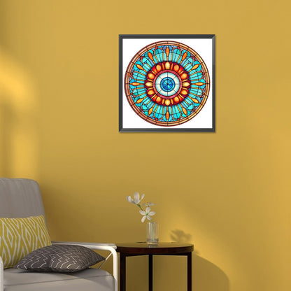 Eyeball Mandala - Full Round Drill Diamond Painting 30*30CM